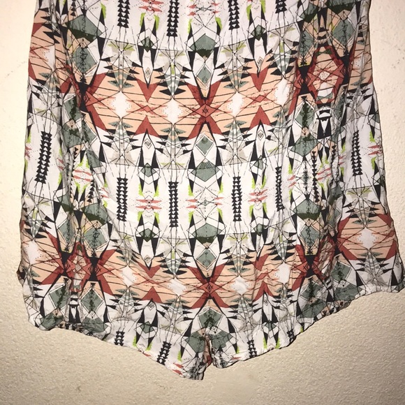 Aeropostale tribal boho strappy romper - Picture 3 of 8